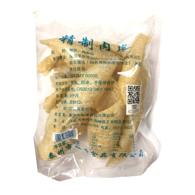 精制肉皮-100克